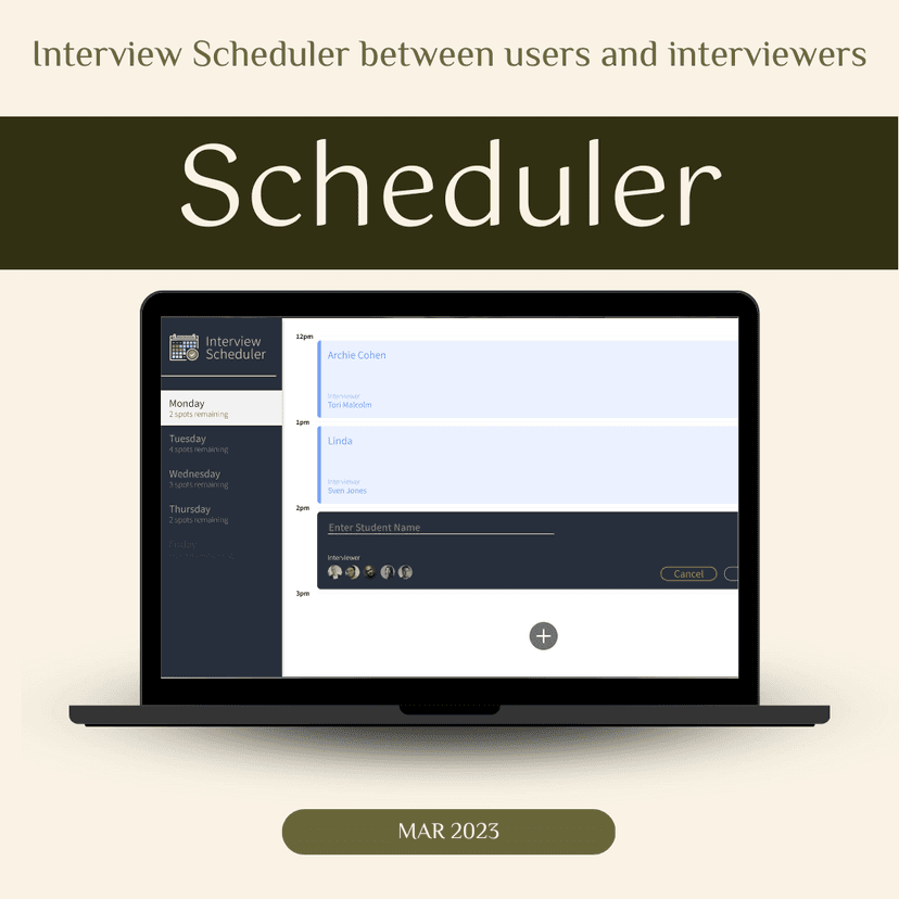 Scheduler project